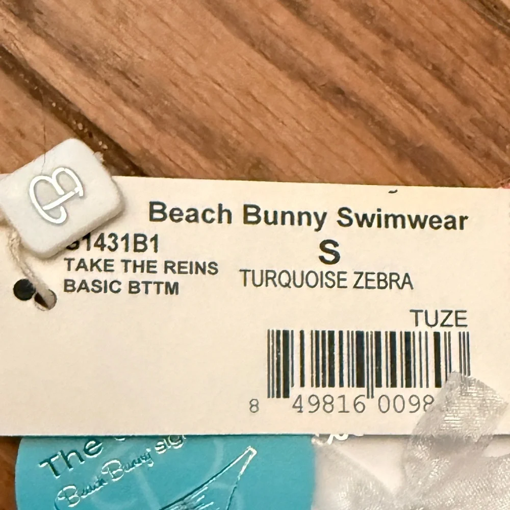 Beach Bunny Take the Reins Bikini Bottom nwt